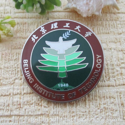 Factory Directly Custom Made School Lapel Pin Metal Badge
